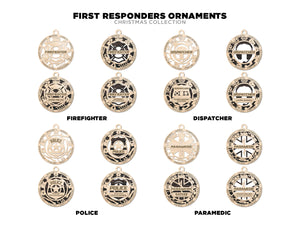 First Responder Ornaments