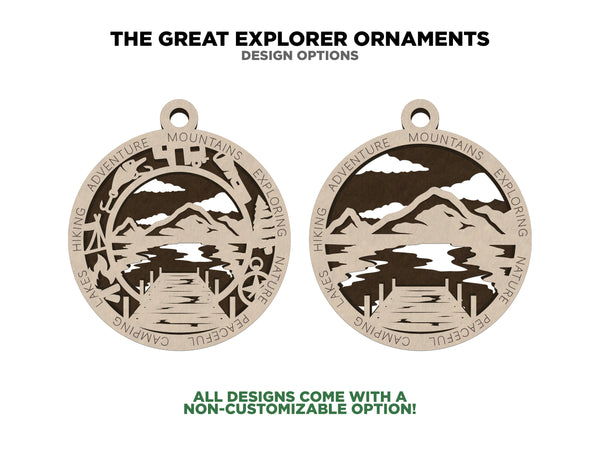 Travel Ornaments