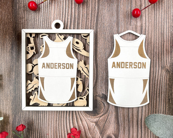 Personalized Jersey Ornaments